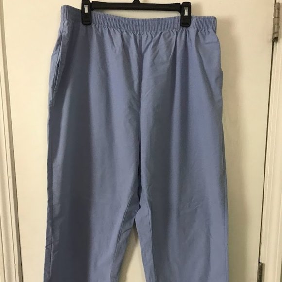 Dusty Blue/Surgical Blue Scrub Pants - Picture 1 of 2